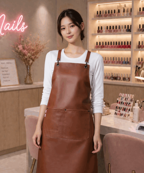 Tạp dề da dáng dài cao cấp