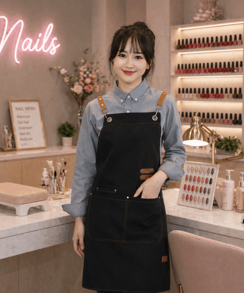 Tạp dề denim cao cấp