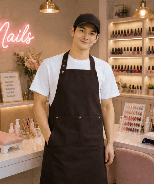 Tạp dề kỹ thuật viên nail