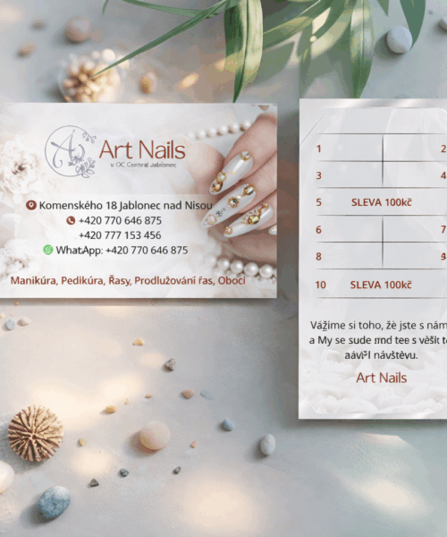 Thẻ Lịch Hẹn Spa Thanh Lịch – Appointment Card Spa & Thẩm Mỹ Viện