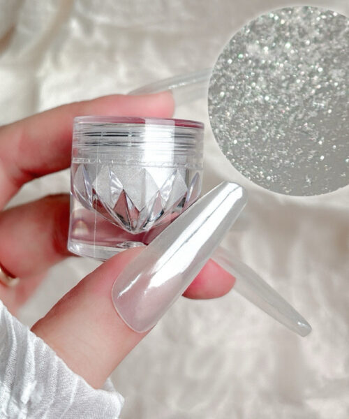 Bột chrome nail cực quang