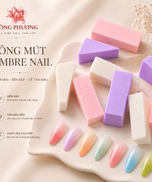 Bọt Biển Nail Đa Năng