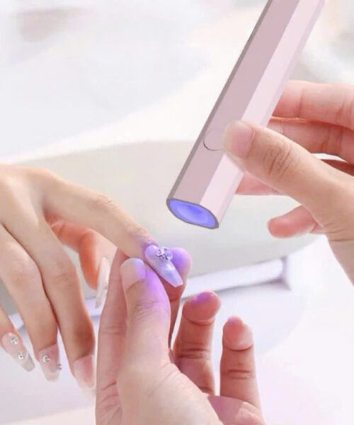 Máy Hơ Mini Hand Light Hồng