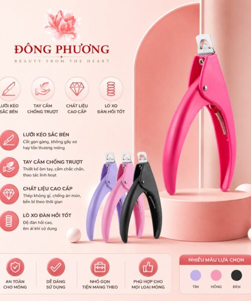 Kềm Cắt Móng Da Cao Cấp (Edge Cutter)