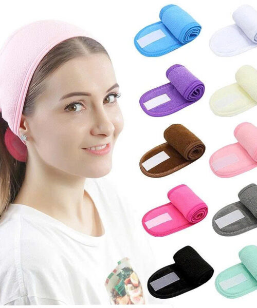 Băng đô bờm vải cho mẹ ở cữ, tập yoga, giữ gọn tóc, thấm hút mồ hôi tiện lợi
